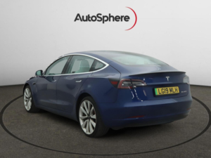 2019 Tesla Model 3 (dual Motor) Performance Auto 4wde 4dr (performance Upgrade) in Blue — image 3