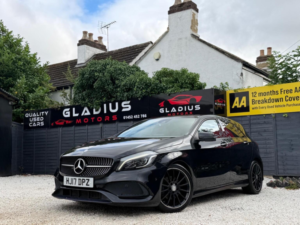 2017 Mercedes-Benz A Class 2.1 A200d Amg Line (premium Plus) 7g-Dct Euro 6 (s/s) 5dr in Black — image 3