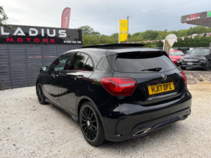 2017 Mercedes-Benz A Class 2.1 A200d Amg Line (premium Plus) 7g-Dct Euro 6 (s/s) 5dr in Black — image 4