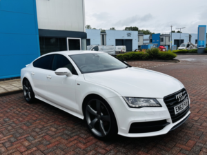 2014 Audi A7 3.0 Tdi V6 Black Edition in White — image 3