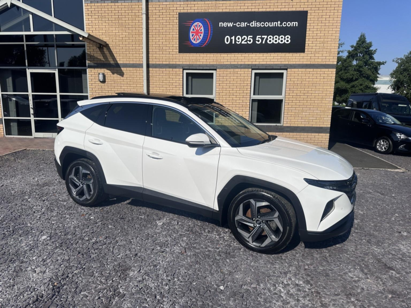 2023 Hyundai Tucson 1.6 Tucson Hev Ultimate 230ps A/t 23 in White — image 1