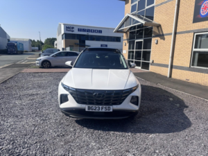 2023 Hyundai Tucson 1.6 Tucson Hev Ultimate 230ps A/t 23 in White — image 3