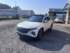 2023 Hyundai Tucson 1.6 Tucson Hev Ultimate 230ps A/t 23 in White — image 4