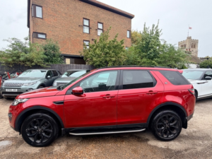 2017 Land Rover Discovery Sport Td4 Hse in Red — image 3