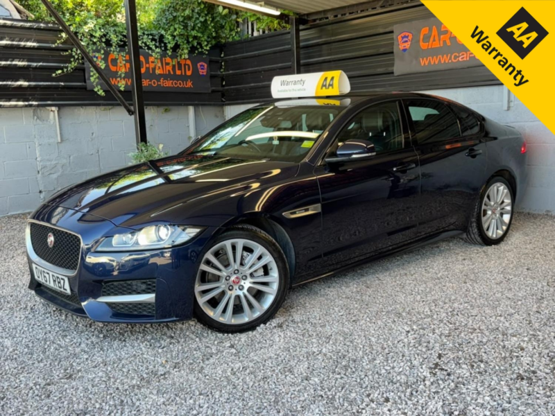2017 Jaguar Xf 2.0 D R-Sport in Blue — image 1