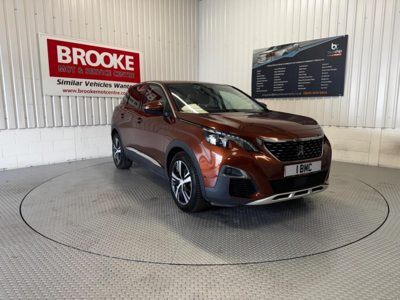 2018 Peugeot 3008 1.2 Puretech Allure Euro 6 (s/s) 5dr in Bronze — image 1