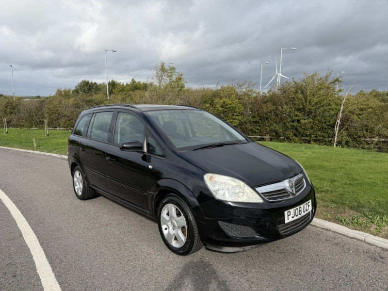 2008 Vauxhall Zafira 1.6 Exclusiv in Black — image 1