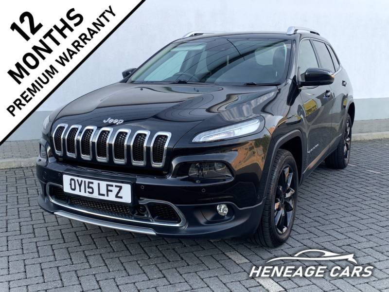2015 Jeep Cherokee 2.0 Crdi Limited 4x4 Automatic 5-Door in Black — image 1