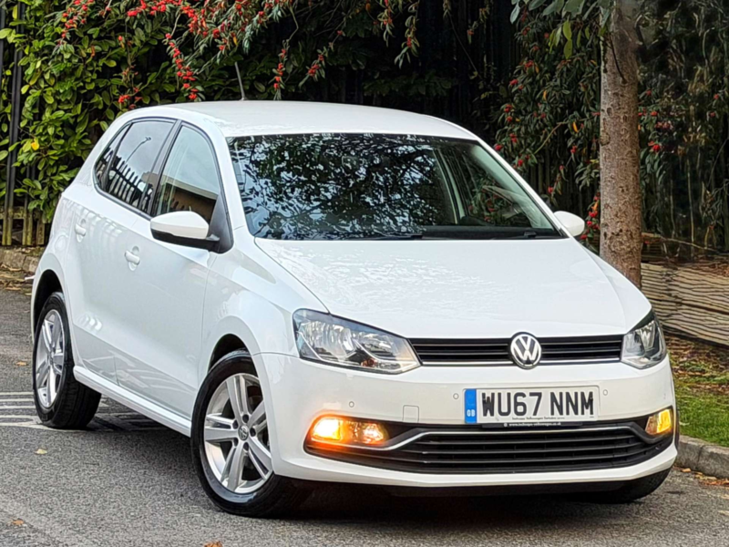 2017 Volkswagen Polo 1.0 Match Edition Hatchback 5dr Petrol Manual Euro 6 (s/s) (60 Ps) in White — image 1