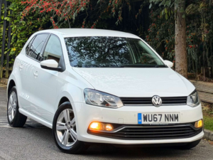 2017 Volkswagen Polo 1.0 Match Edition Hatchback 5dr Petrol Manual Euro 6 (s/s) (60 Ps) in White — image 2