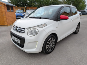 2016 Citroen C1 1.2 Puretech Feel in White — image 3