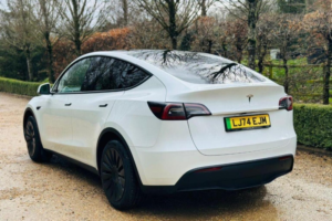 2025 Tesla Model Y Long Range Auto Rwd 5dr in White — image 4