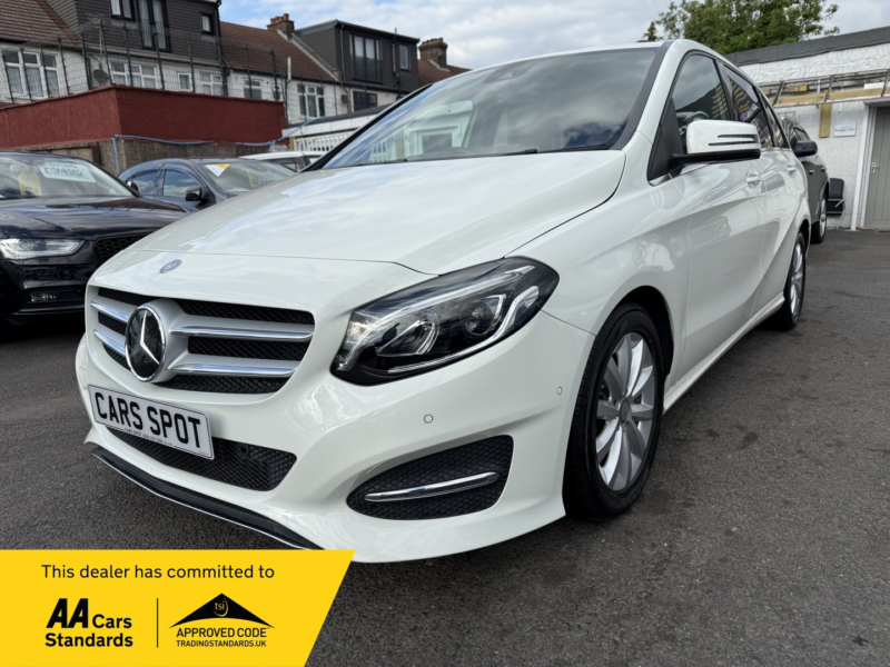 2016 Mercedes-Benz B Class B180 1.6 Blueefficiency Sport Verified Miles Fresh Import Finance Avb in White — image 1