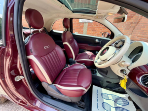 2015 Fiat 500 0.9 Twinair Lounge Euro 6 (s/s) 3dr in Red — image 3