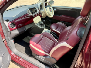 2015 Fiat 500 0.9 Twinair Lounge Euro 6 (s/s) 3dr in Red — image 6