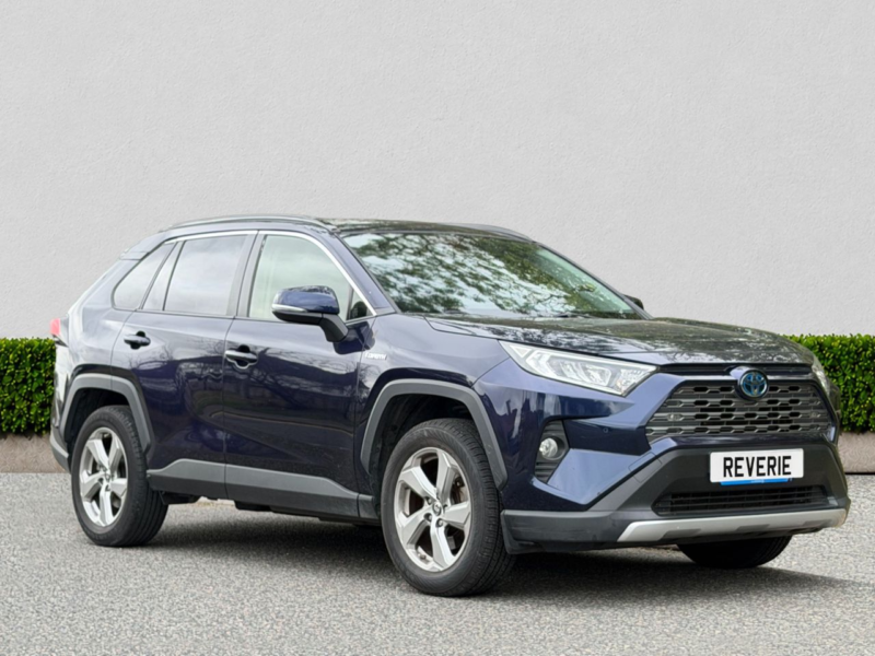 2021 Toyota Rav4 2.5 Vvt-H Gpf Design SUV 5dr Petrol Hybrid CVT Euro 6 (s/s) (218 Ps) in Blue — image 1