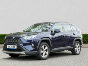 2021 Toyota Rav4 2.5 Vvt-H Gpf Design SUV 5dr Petrol Hybrid CVT Euro 6 (s/s) (218 Ps) in Blue — image 3