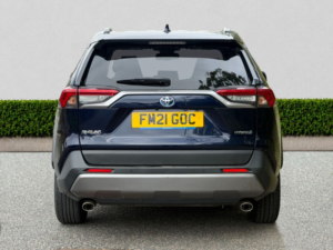 2021 Toyota Rav4 2.5 Vvt-H Gpf Design SUV 5dr Petrol Hybrid CVT Euro 6 (s/s) (218 Ps) in Blue — image 6