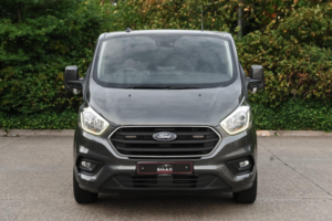 2022 Ford Transit Custom 2.0 320 Ecoblue Limited Crew Van Auto L2 H1 Euro 6 5dr in Grey — image 2