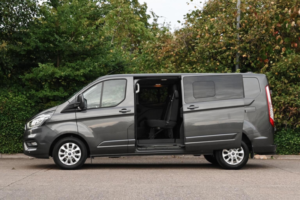 2022 Ford Transit Custom 2.0 320 Ecoblue Limited Crew Van Auto L2 H1 Euro 6 5dr in Grey — image 6