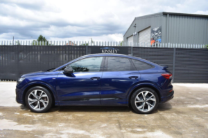 2022 Audi Q4 E-Tron 50 Edition 1 Sportback Auto Quattro 5dr 82kwh in Blue — image 4
