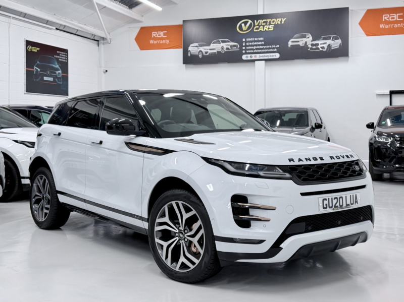2020 Land Rover Range Rover Evoque 2.0 P250 Mhev First Edition in White — image 1