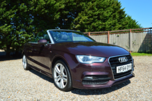 2014 Audi A3 Cabriolet 1.4 Tfsi Cod S Line in Red — image 3