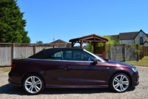 2014 Audi A3 Cabriolet 1.4 Tfsi Cod S Line in Red — image 4