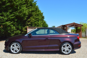 2014 Audi A3 Cabriolet 1.4 Tfsi Cod S Line in Red — image 5