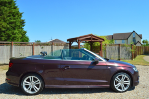 2014 Audi A3 Cabriolet 1.4 Tfsi Cod S Line in Red — image 6