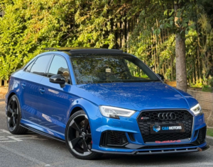 2018 Audi Rs3 2.5 Tfsi Saloon 4dr Petrol S Tronic Quattro Euro 6 (s/s) (400 Ps) in Blue — image 3