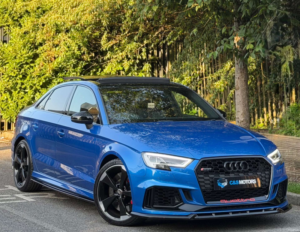 2018 Audi Rs3 2.5 Tfsi Saloon 4dr Petrol S Tronic Quattro Euro 6 (s/s) (400 Ps) in Blue — image 5