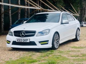2013 Mercedes-Benz C Class 2.1 C250 Cdi Blueefficiency Amg Sport Plus G-Tronic+ Euro 5 (s/s) 4dr in White — image 3