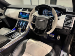 2022 Land Rover Range Rover Sport 5.0 P575 V8 Svr Auto 4WD Euro 6 (s/s) 5dr in Grey — image 2