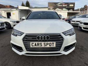 2017 Audi A4 2.0 Tfsi Sport S Line Fresh Import Verified Mile Finance Avb in White — image 3