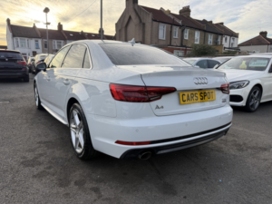2017 Audi A4 2.0 Tfsi Sport S Line Fresh Import Verified Mile Finance Avb in White — image 4