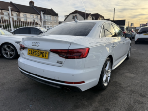 2017 Audi A4 2.0 Tfsi Sport S Line Fresh Import Verified Mile Finance Avb in White — image 5