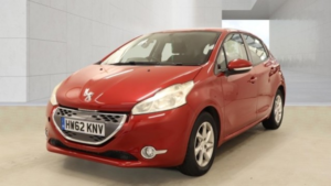 2012 Peugeot 208 1.4 E-Hdi Active Automatic in Red — image 2