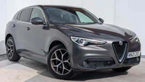 2021 Alfa Romeo Stelvio 2.2 Td Lusso Ti Auto Q4 AWD Euro 6 (s/s) 5dr in Grey — image 2