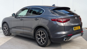 2021 Alfa Romeo Stelvio 2.2 Td Lusso Ti Auto Q4 AWD Euro 6 (s/s) 5dr in Grey — image 4