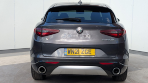 2021 Alfa Romeo Stelvio 2.2 Td Lusso Ti Auto Q4 AWD Euro 6 (s/s) 5dr in Grey — image 5