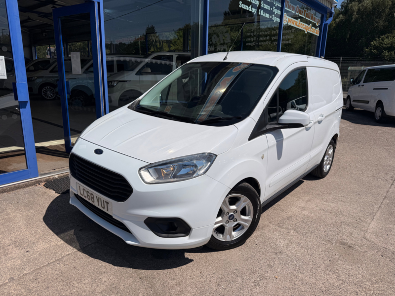 2019 Ford Transit Courier 1.5 Tdci Limited Panel Van 5dr Diesel Manual L1 Euro 6 100 Ps in White — image 1