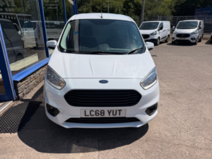 2019 Ford Transit Courier 1.5 Tdci Limited Panel Van 5dr Diesel Manual L1 Euro 6 100 Ps in White — image 2