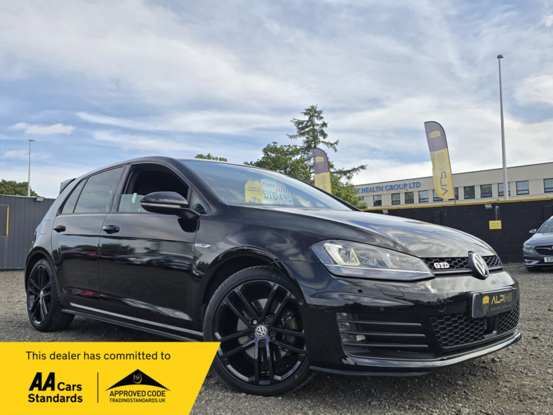 2016 Volkswagen Golf 2.0 Tdi Bluemotion Tech Gtd Hatchback 5dr Diesel Manual Euro 6 (s/s) (184 Ps) in Black — image 1