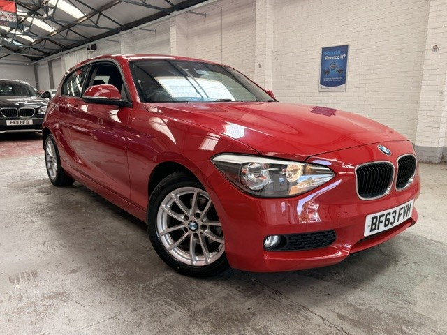 2013 BMW 1 Series 1.6 116i Se 3 Door in Red — image 1