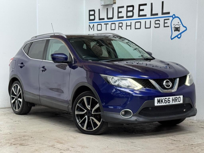 2016 Nissan Qashqai 1.2 Dig-T Tekna 2WD Euro 6 (s/s) 5dr in Blue — image 1