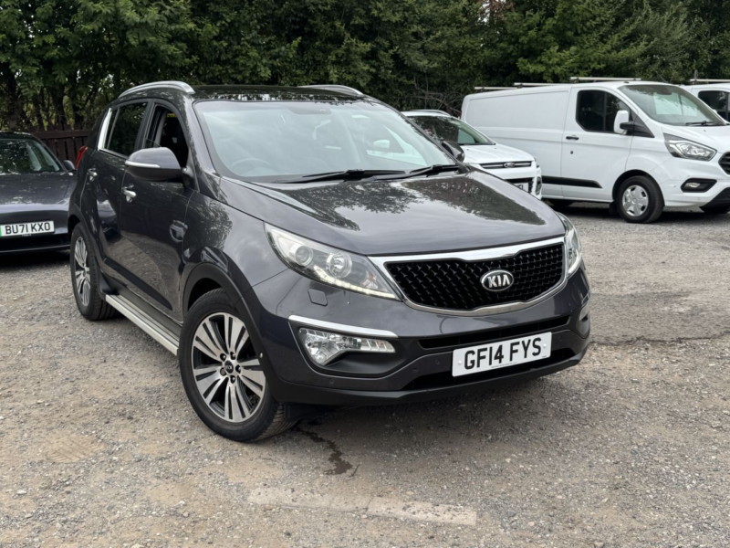 2014 Kia Sportage 1.7 Crdi Ecodynamics 4 SUV 5dr Diesel Manual 2WD Euro 5 (s/s) (114 Bhp) in Silver — image 1