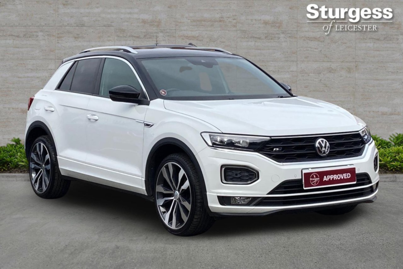 2018 Volkswagen T-Roc 1.5 Tsi Evo R-Line DSG Euro 6 (s/s) 5dr in White — image 1