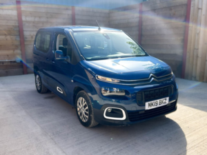 2019 Citroen Berlingo 3 SEAT Wheelchair Accessible Disabled Access Vehicle Wav in Blue — image 4