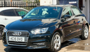 2015 Audi A1 1.4 Tfsi Sport Sportback S Tronic Euro 6 (s/s) 5dr in Black — image 3